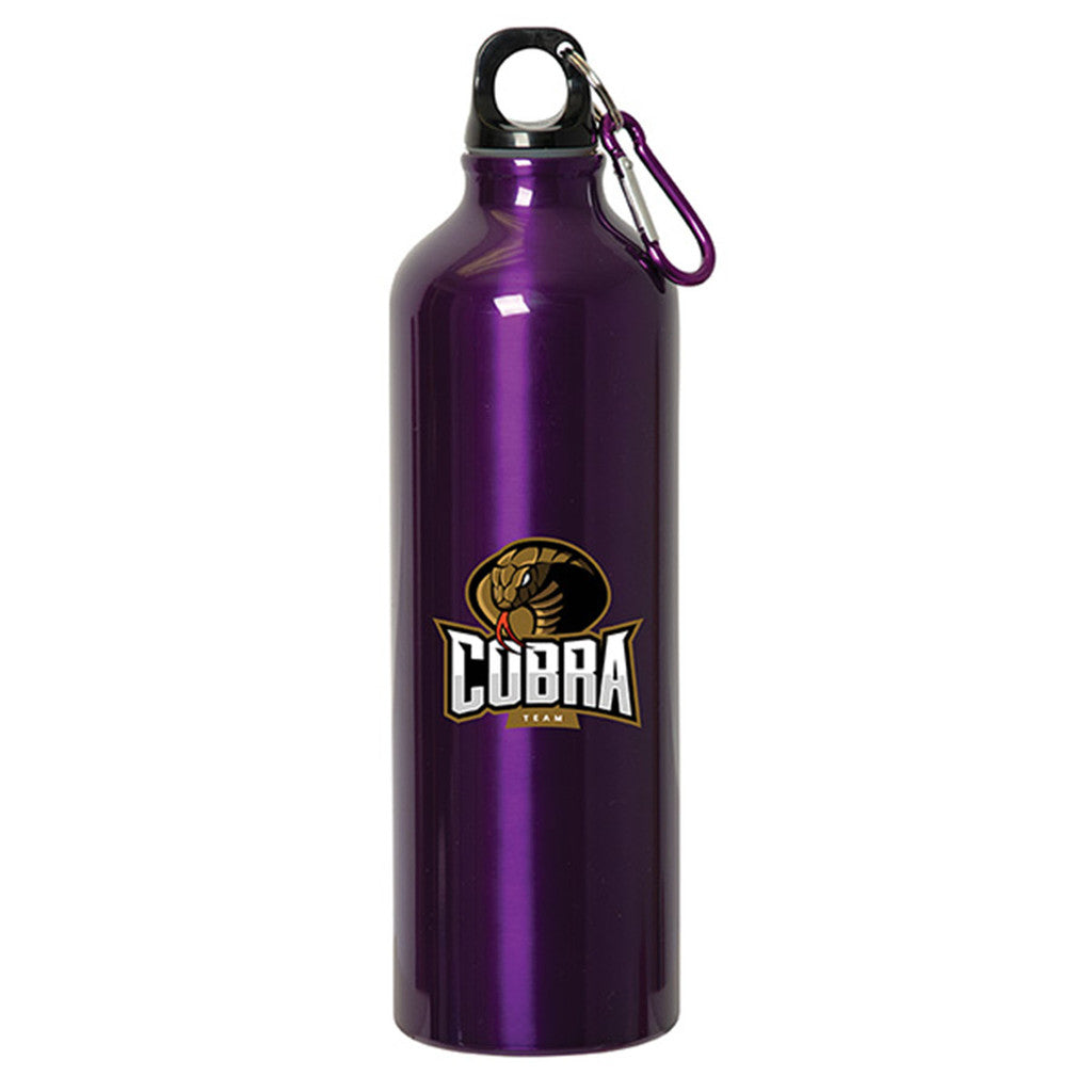 750 Ml Aluminum Water Bottle With Carabiner