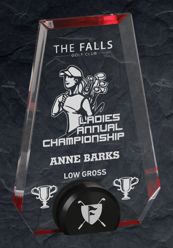 PINNACLE ACRYLIC, RED