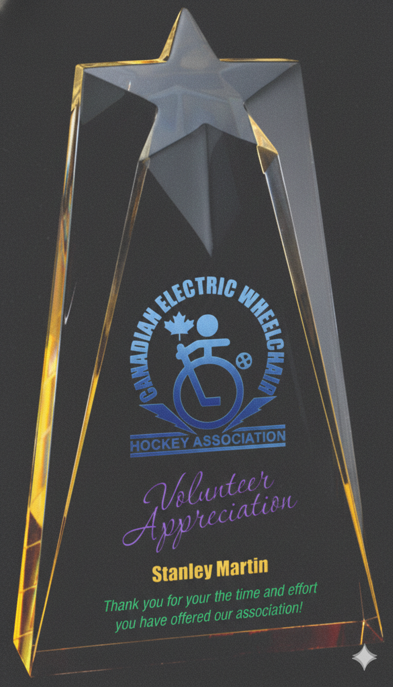 Gold Acrylic Astral Awards