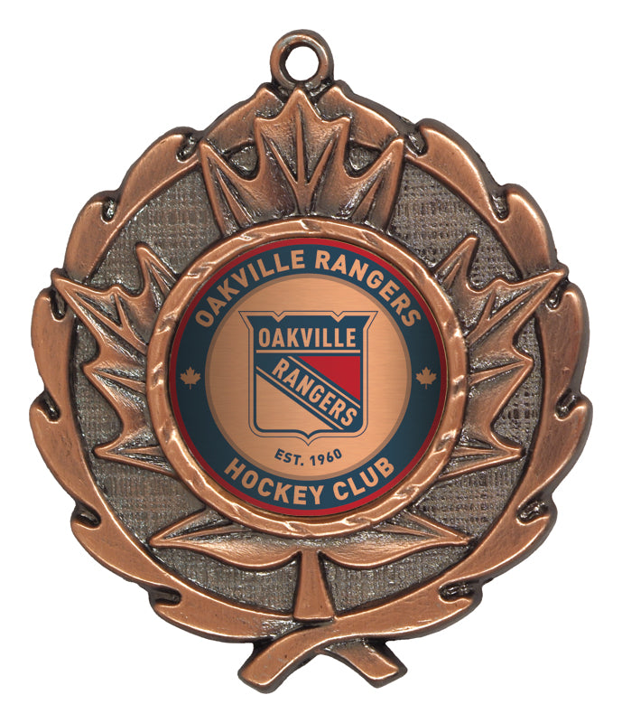 2" Maple Leaf Medal