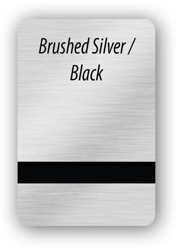 Plastic Tag 4" x 10" Lamacoid Tag