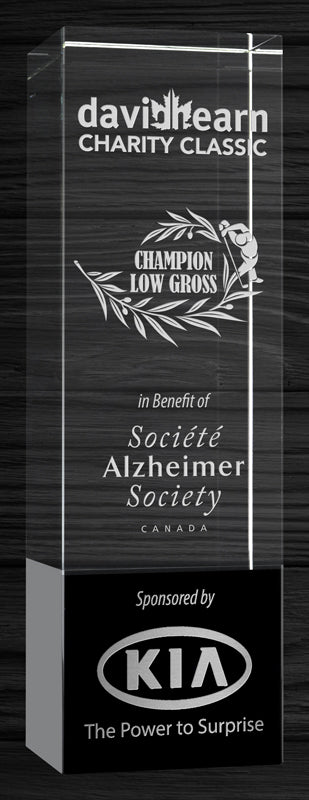 Elevation Optic Crystal Award Custom Crystal Trophy Canada