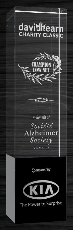 Elevation Optic Crystal Award Custom Crystal Trophy Canada