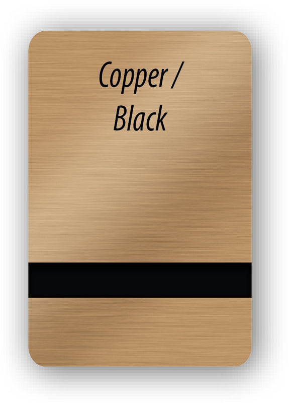 Plastic Tag 4" x 10" Lamacoid Tag