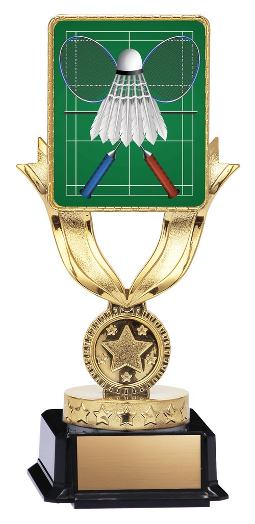 Lynx 2 Badminton Trophy 7"