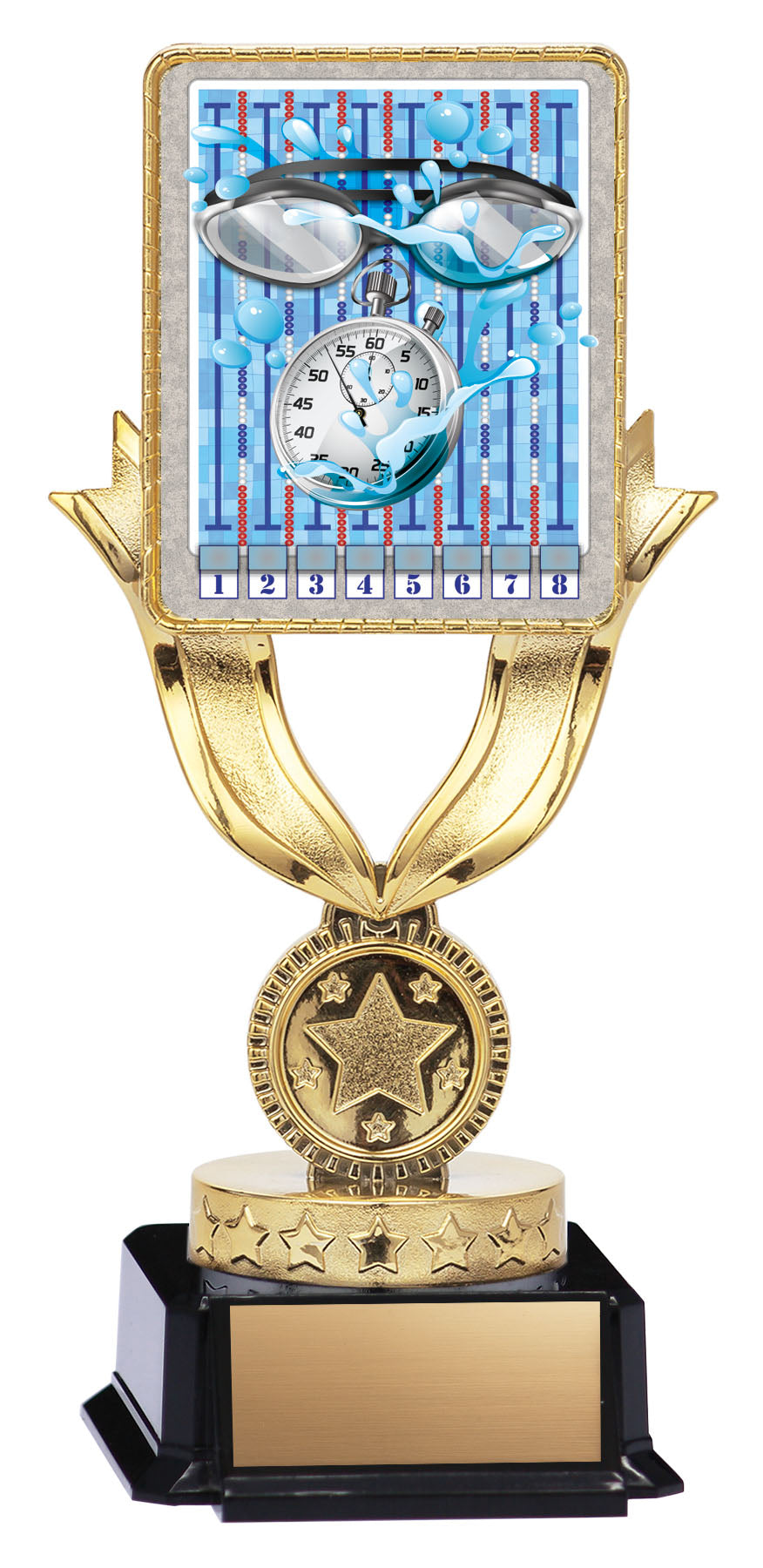 Lynx II Swimming Insert on Holder & Base