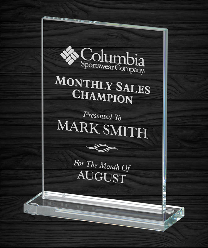 Stapleton Glass Trophy | Custom Awards in Toronto