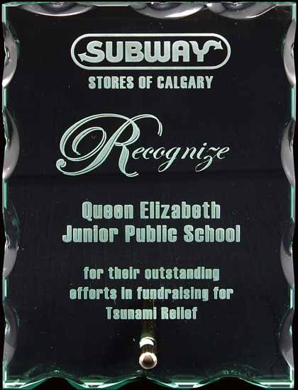 Jade Glass Winchester Plus Awards