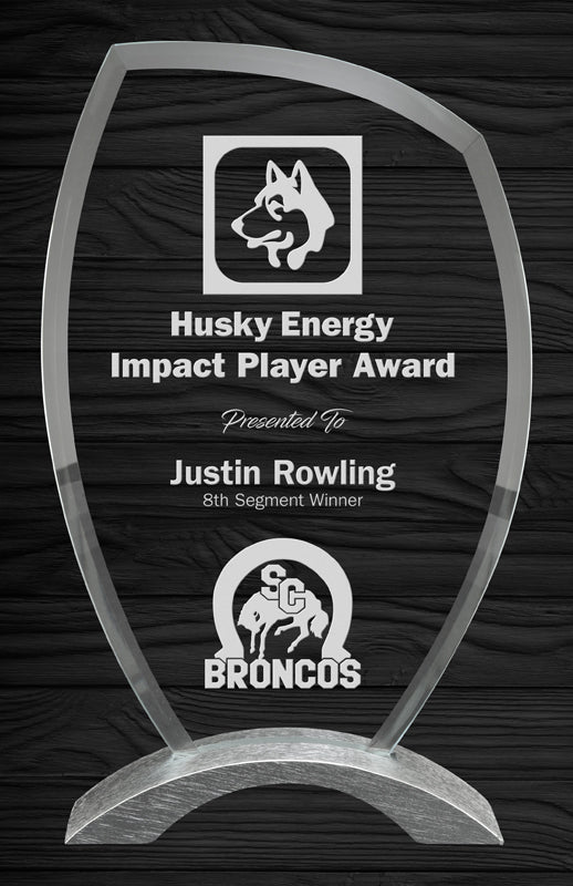 Endeavour, Clear w/Silver Base