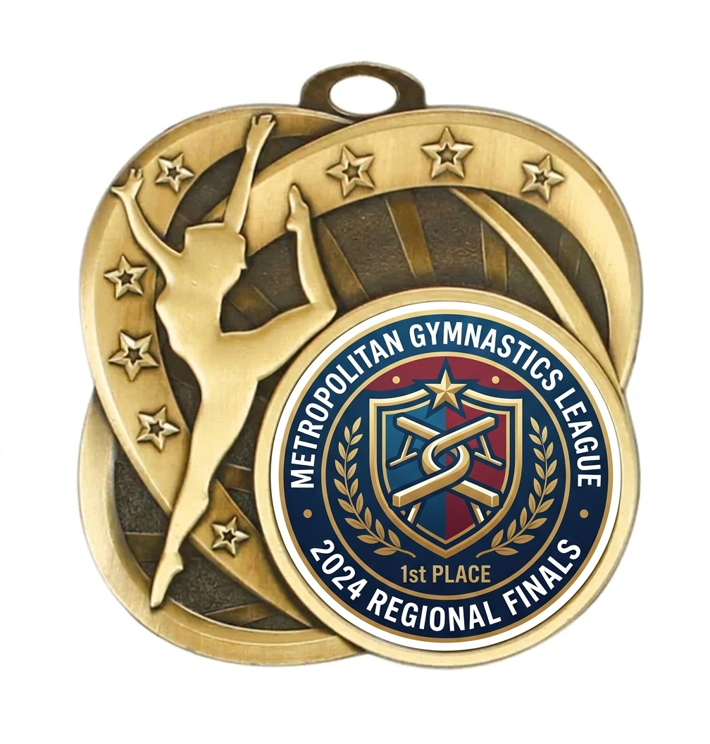 2.5" Custom Dance Medal
