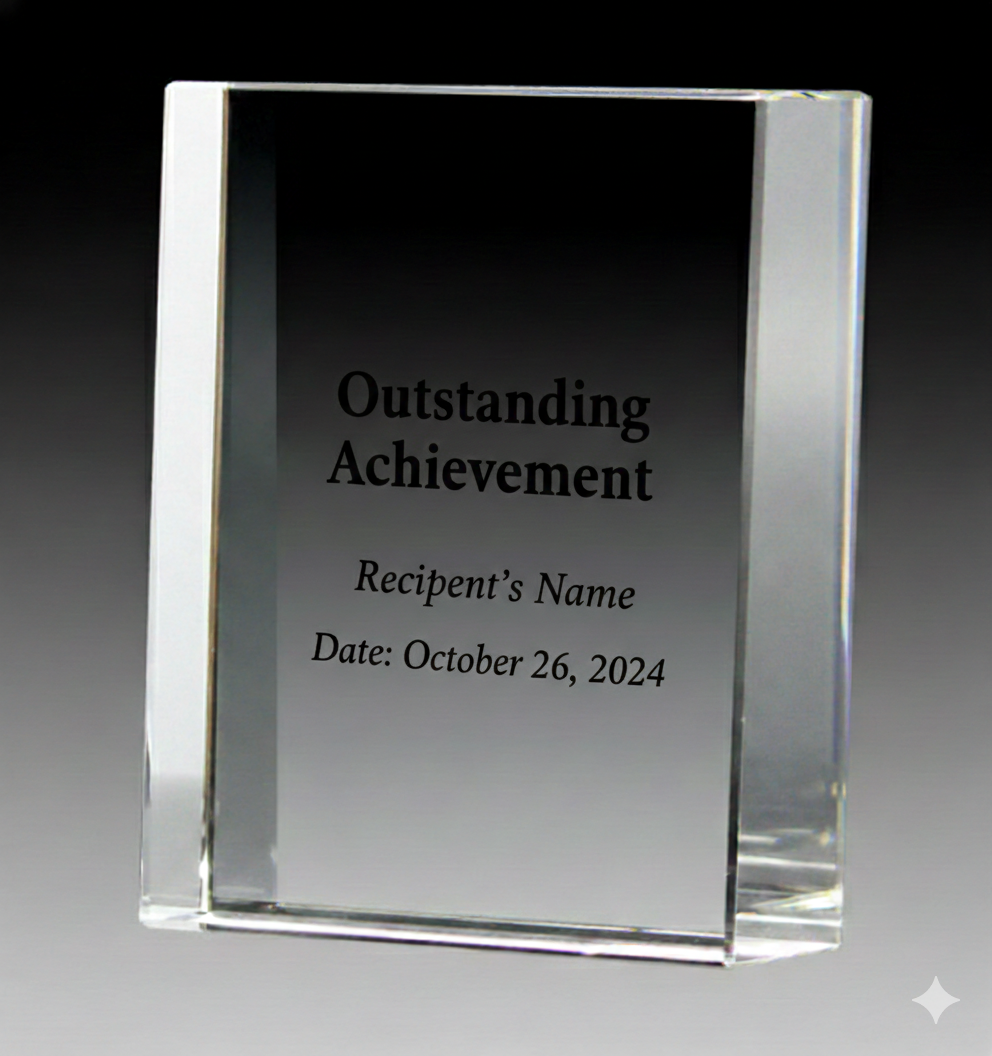 Regal Series Crystal Rectangle