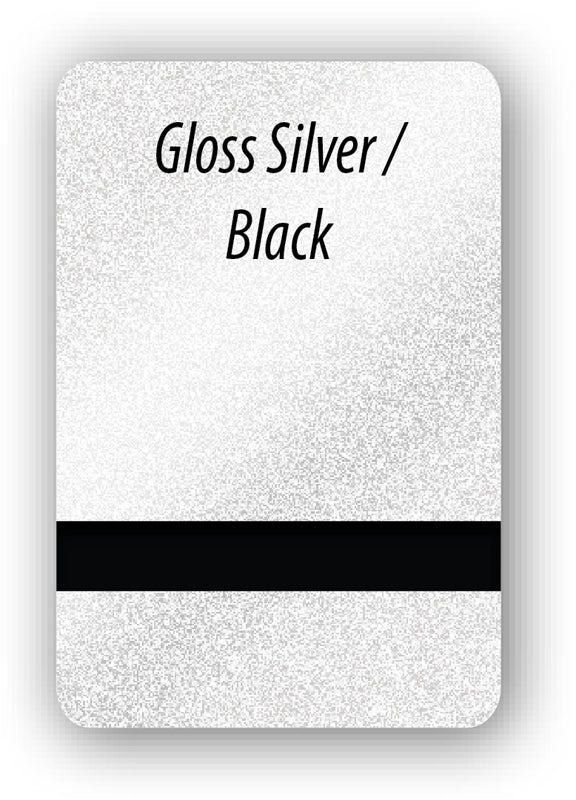 Plastic Tag 4" x 10" Lamacoid Tag