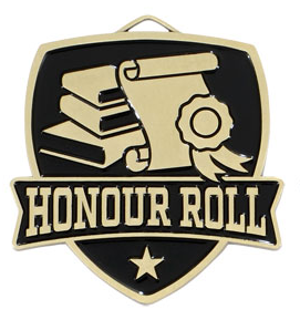 2½” Varsity  Honour Roll Medals