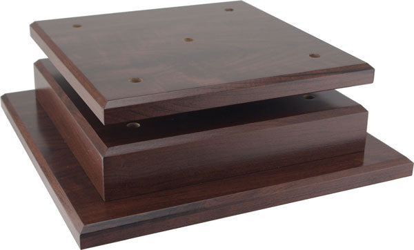 4 Post Laminate Base, 2 Colors 10" x 10"