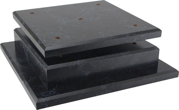 4 Post Laminate Base, 2 Colors 10" x 10"