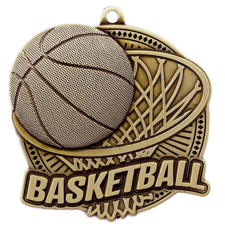 Basketball Medal Tempo Series 2.25"