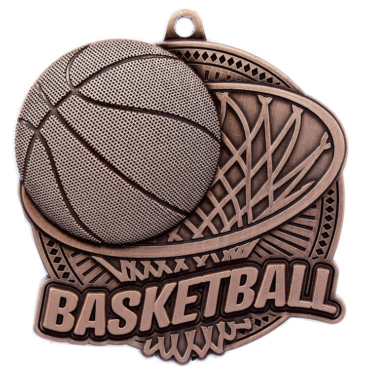 Basketball Medal Tempo Series 2.25"