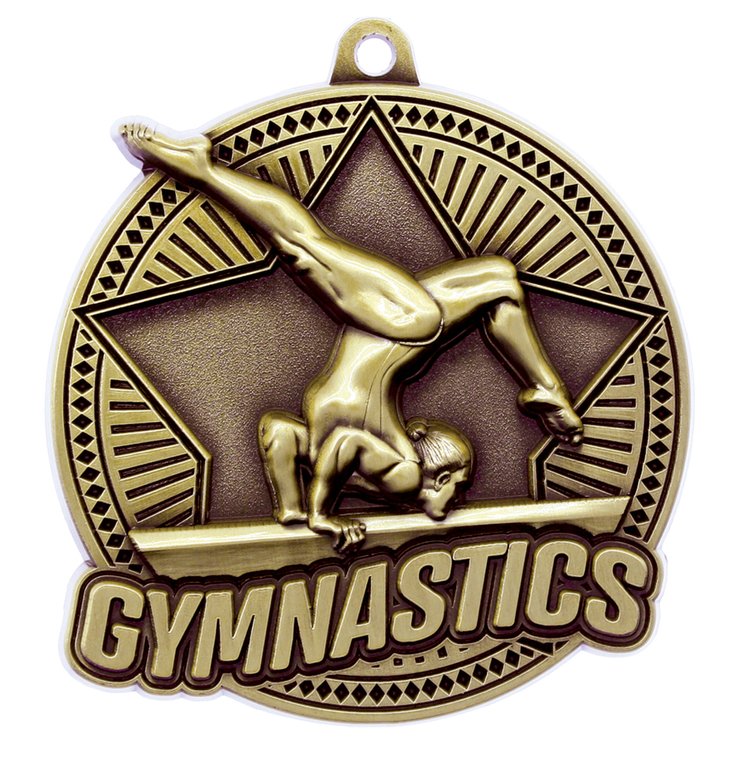 Gymnastics Medal Tempo Series 2.25"