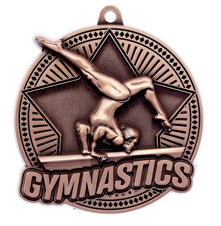 Gymnastics Medal Tempo Series 2.25"