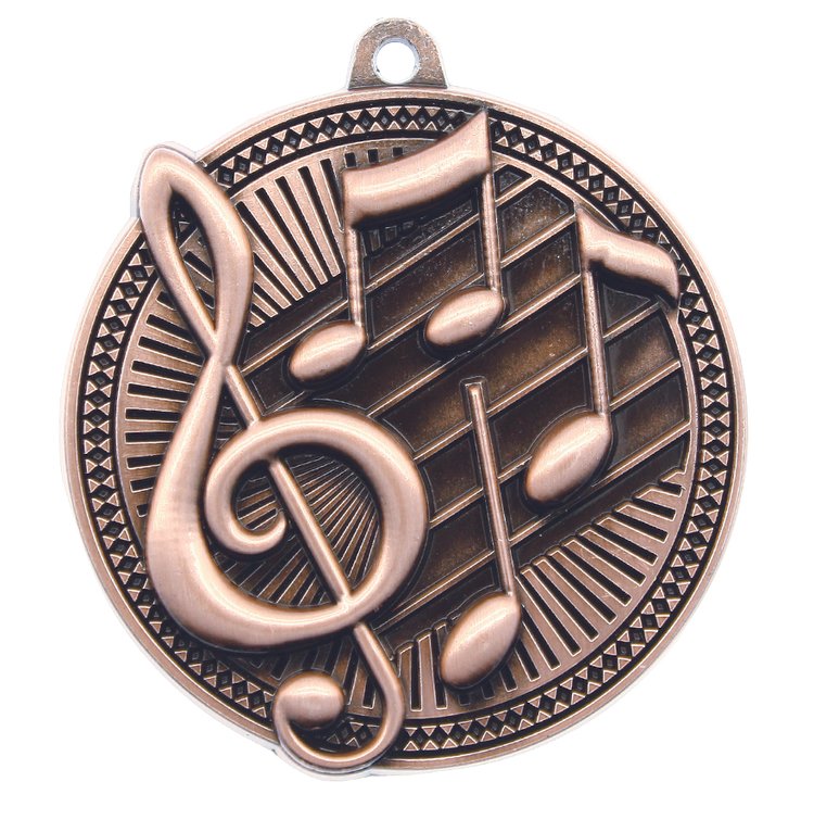 Music Medal Tempo Series 2.25"