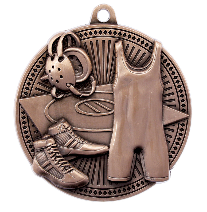 Wrestling Medal Tempo Series 2.25″