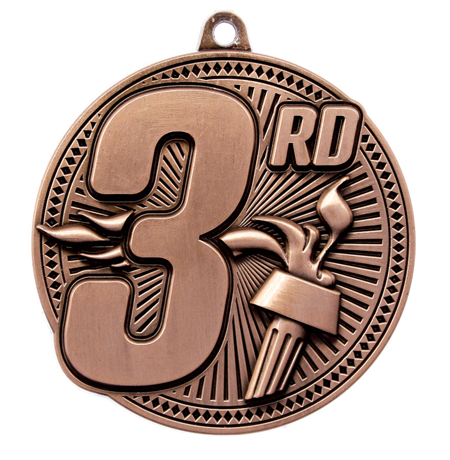 Place Medal Tempo Series Bronze 2.25″