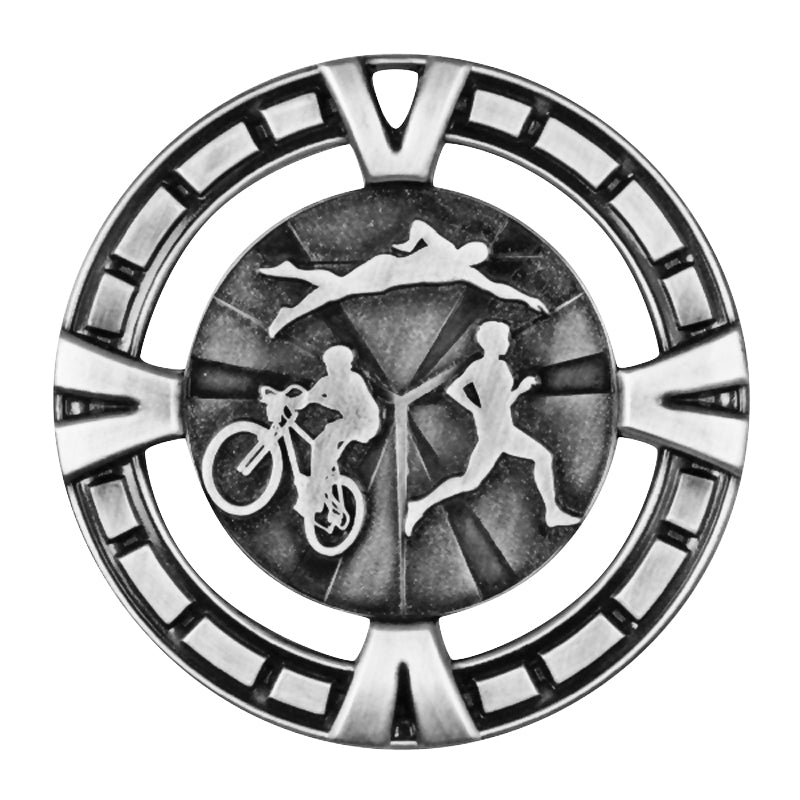 Triathlon Medal Varsity 2.5″