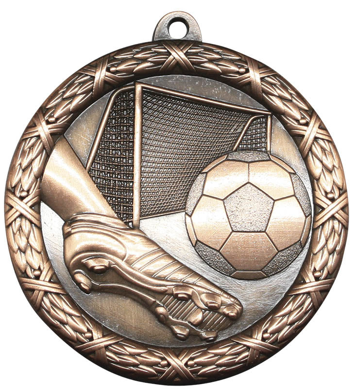 Soccer Medal Classic Heavyweight 2.5″