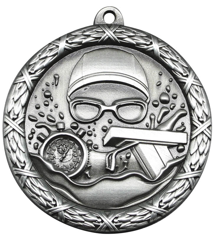 Swimming Medal Classic Heavyweight 2.5″