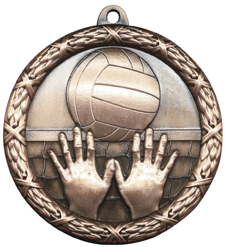 Volleyball Medal Classic Heavyweight 2.5″