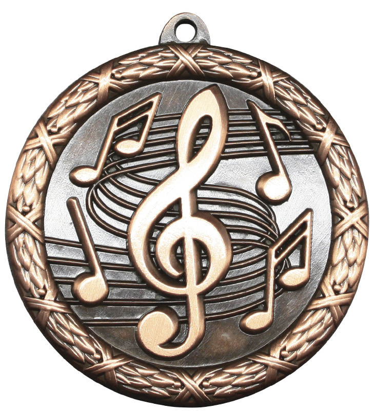 Music Medal Classic Heavyweight 2.5″