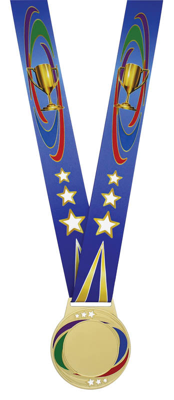 3" Custom Victory Medal Prestige Series