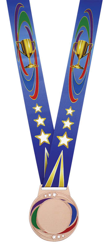 3" Custom Victory Medal Prestige Series