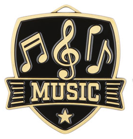 2½” Varsity  Music Medals