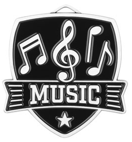 2½” Varsity  Music Medals