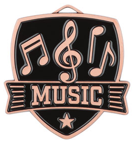 2½” Varsity Music Medals