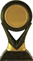 Classic Aztec Gold Apex Trophy with Insert Holder