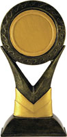 Classic Aztec Gold Apex Trophy with Insert Holder