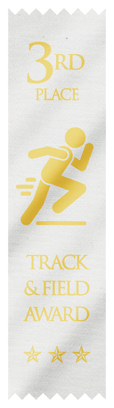 English Track and Field Ribbons 1st to 5th Awards4u