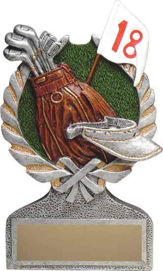 5" Generic Golf award