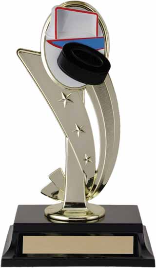 8"  3D Hockey Figure Trophy