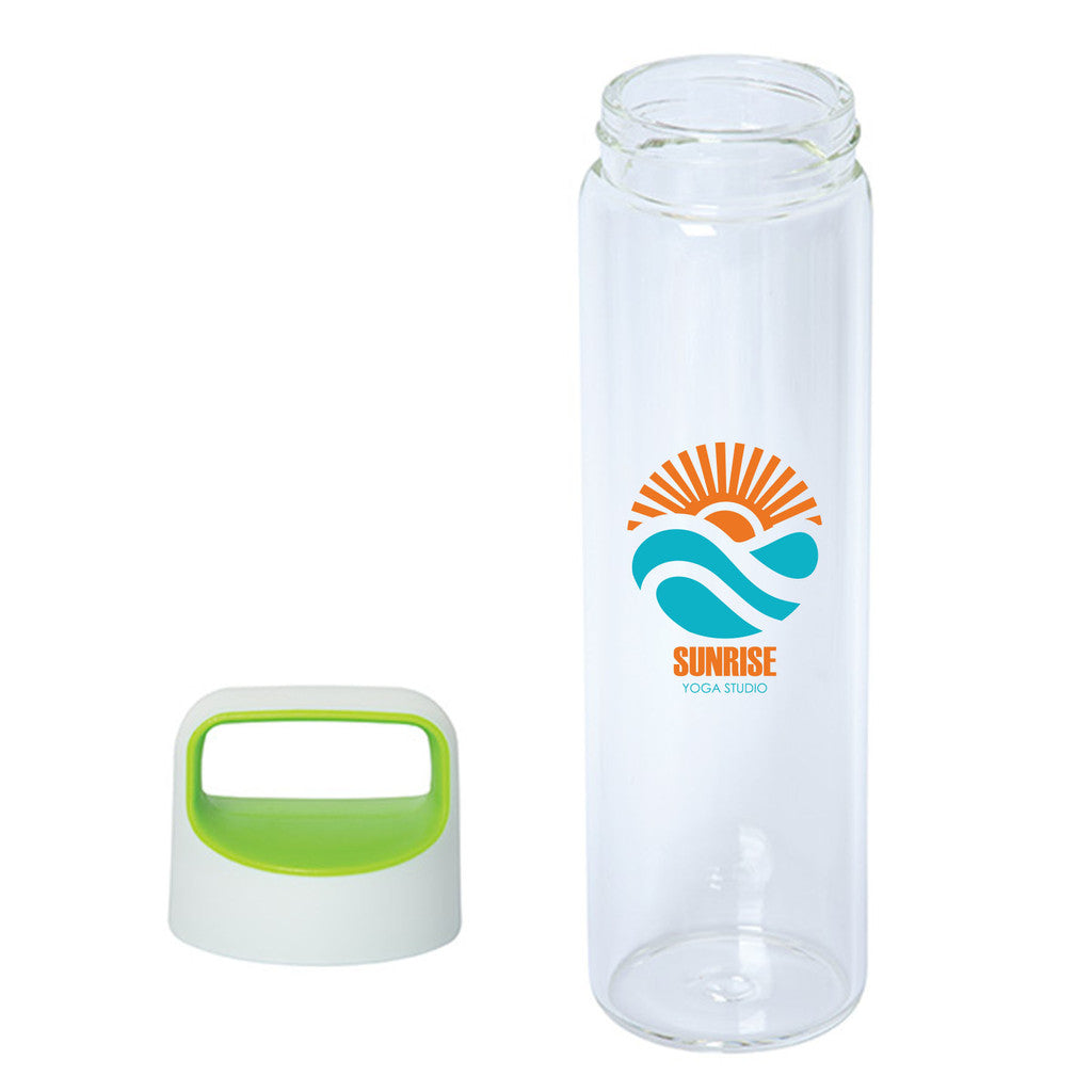 600 ml Personalized Glass Water Bottle