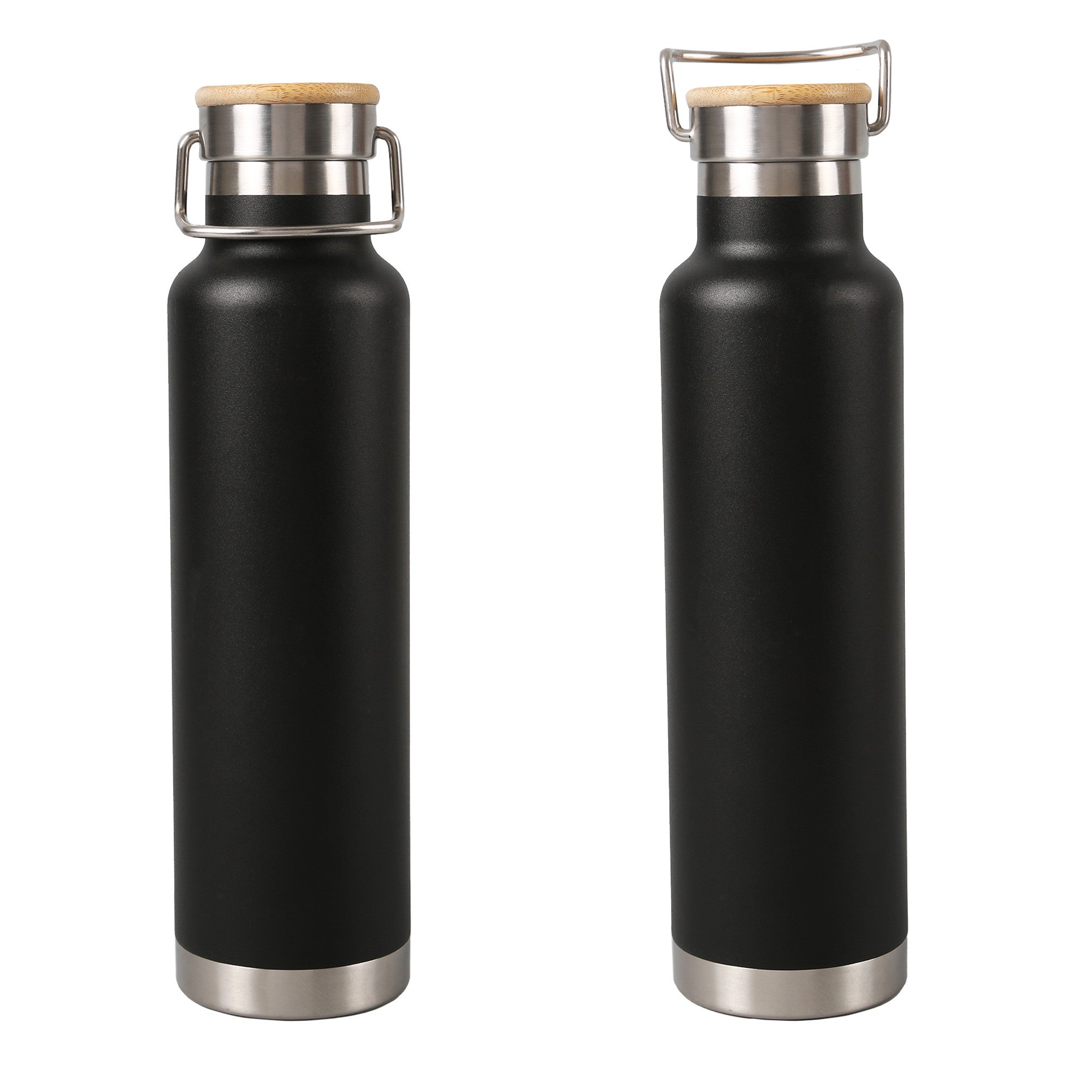 Black Loki Stainless Steel Water Bottle