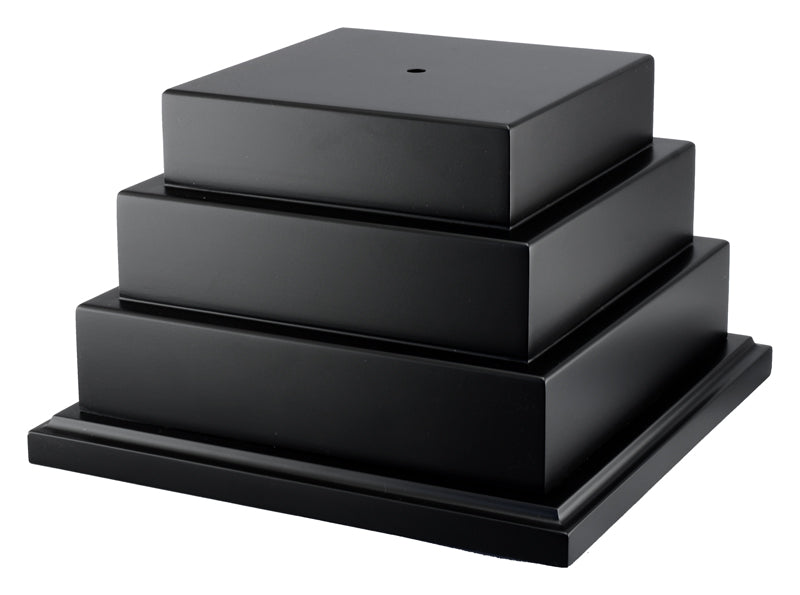 Black Satin 3 Tier Annual Base