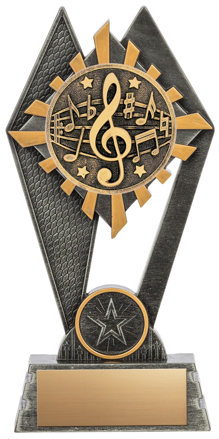 Peak Series Music Resin Trophy