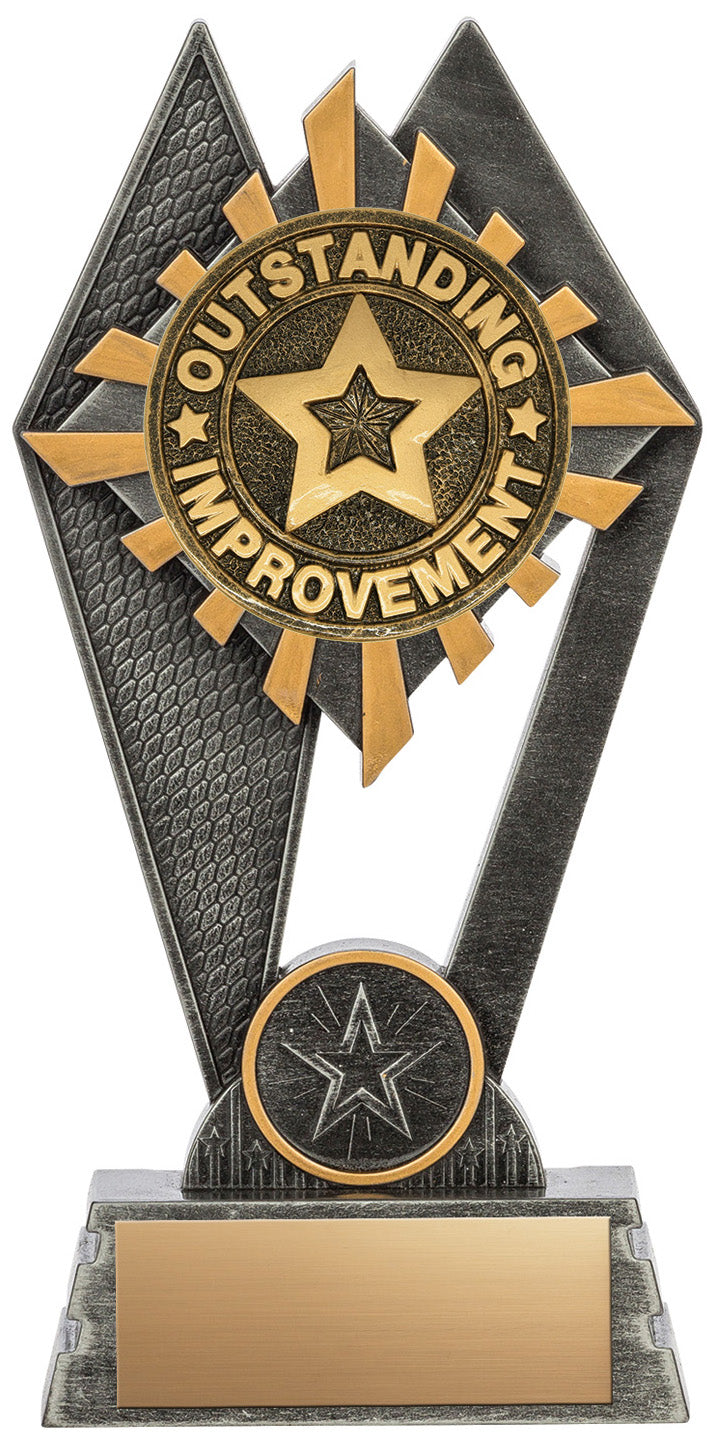 Peak Series Outstanding Improvement Resin Trophy