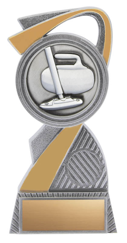 Apollo Series Curling Resin Trophy