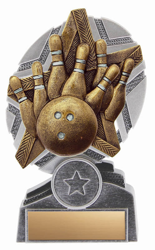 ProStar 10-Pin Bowling, Resin Trophy