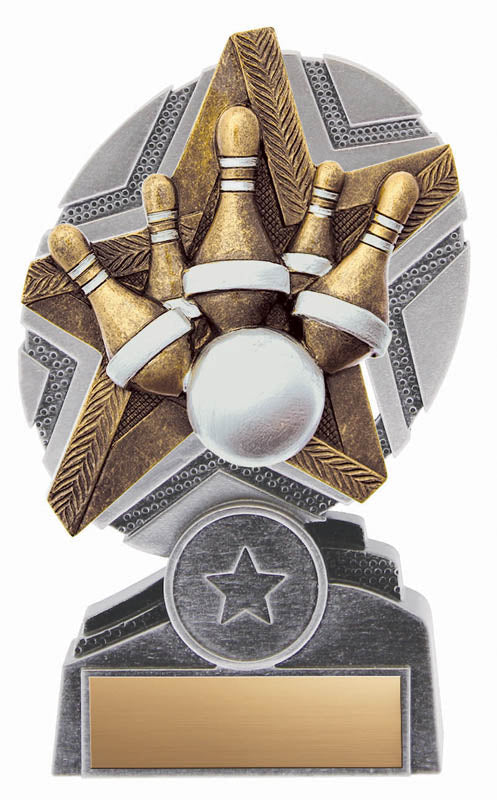 ProStar 5-Pin Bowling, Resin Trophy