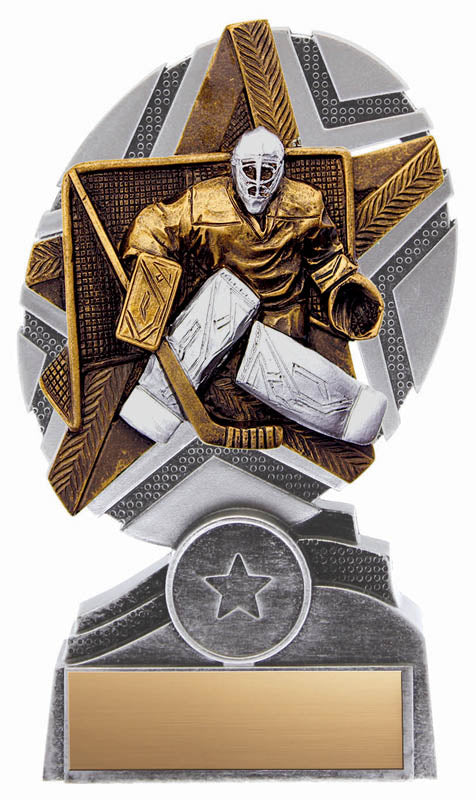 ProStar Hockey Goalie, Resin Trophy